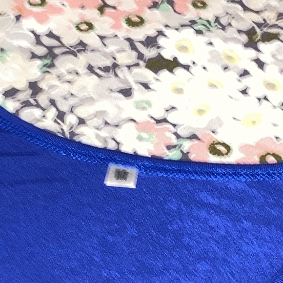 Women’s Blue Amazon Essentials Fit & Flare short sleeve dress with pockets - Picture 3 of 3